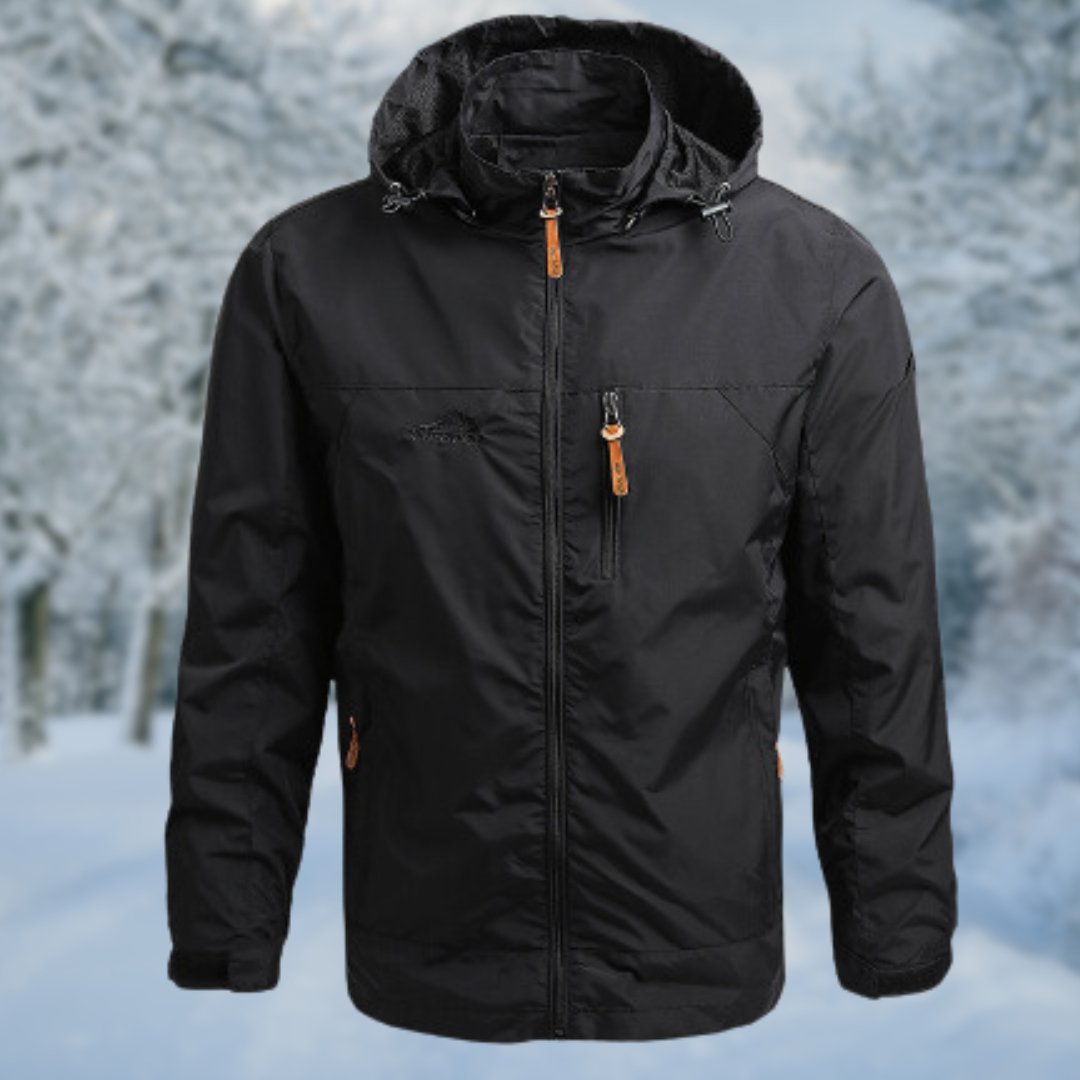 Men's waterproof outdoor jacket for all-weather protection