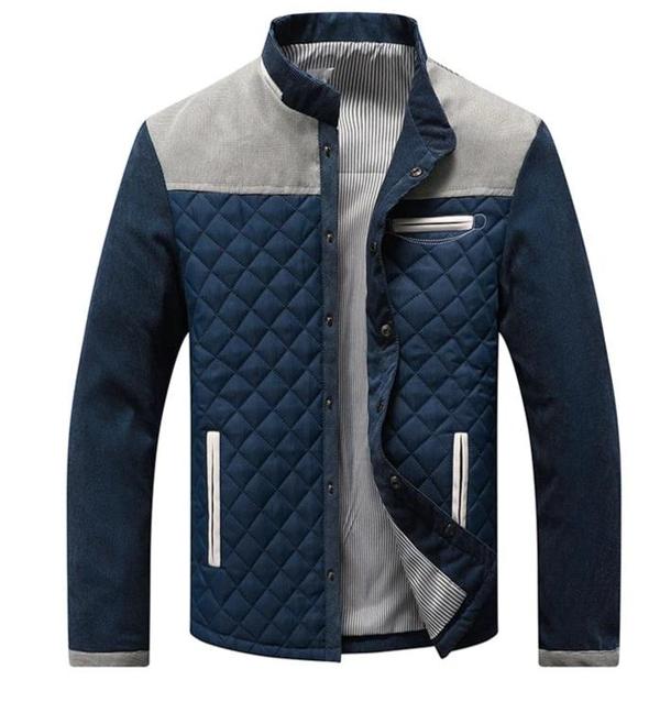 Men's quilted jacket for modern comfort