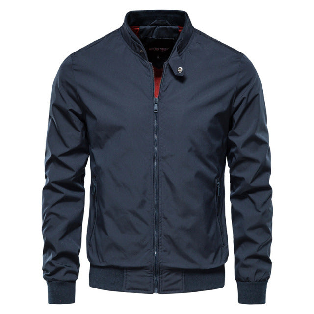 Men's softshell spring windbreaker jacket