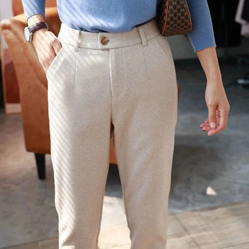 Women's casual high waist pants