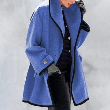 Women's oversized fashionable coat