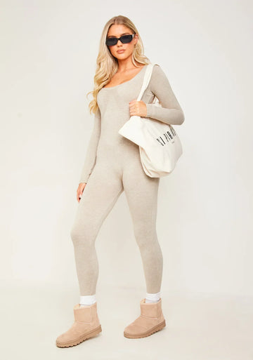 Berla - Jumpsuit with Sleeves