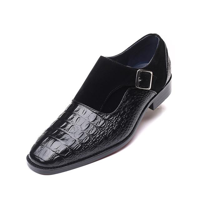 Mauro - business formal pointed leather shoes