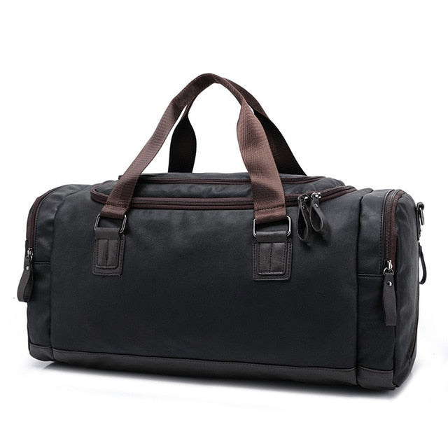 Kurt - PU leather capacity travel bag