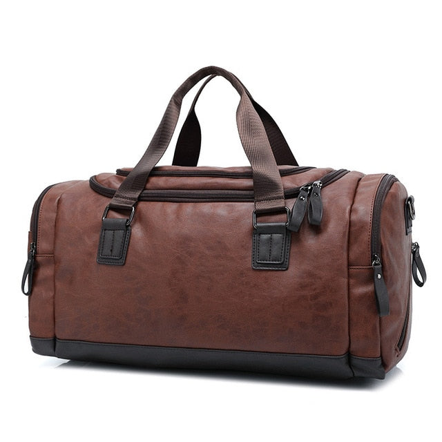 Kurt - PU leather capacity travel bag