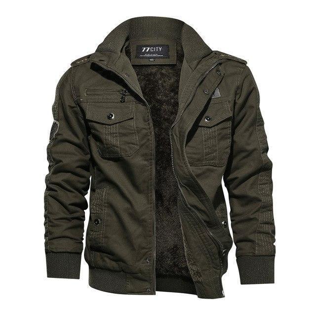 Bob – men’s military jacket with multiple pockets