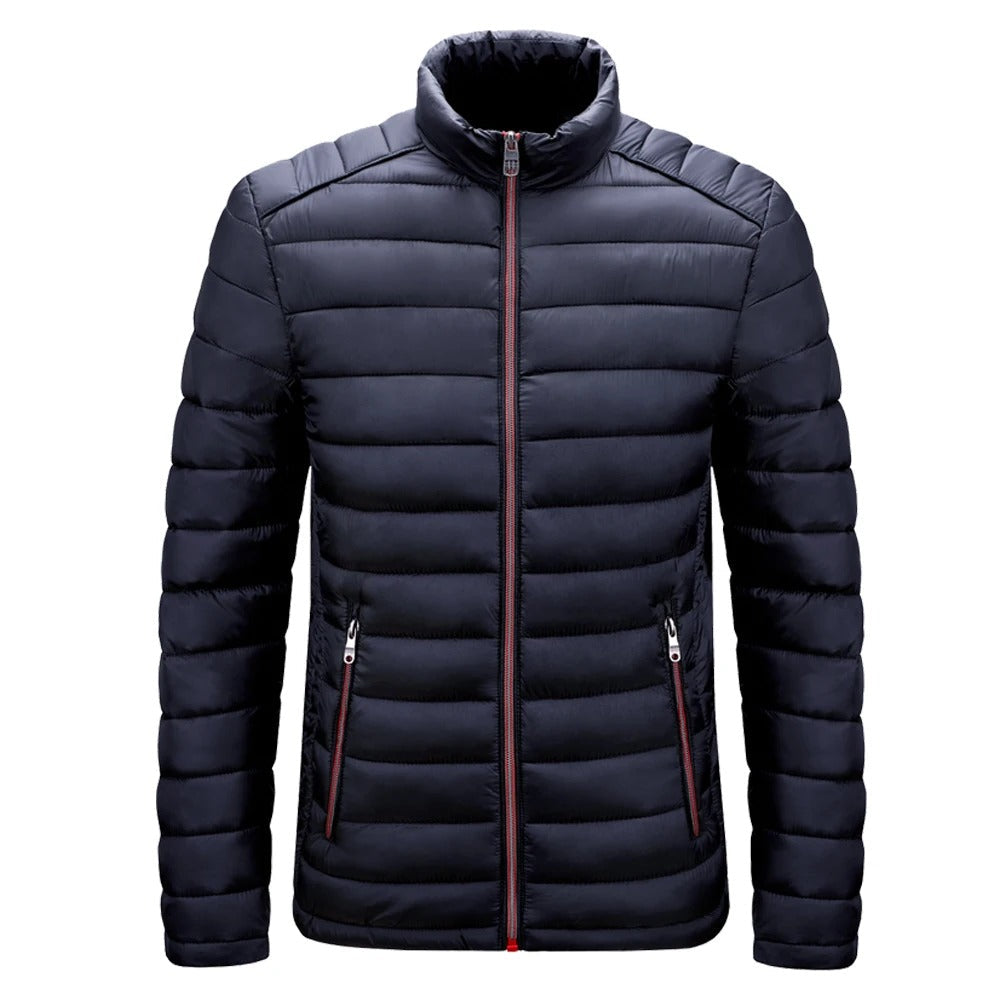 Men's lightweight quilted puffer jacket for effortless warmth