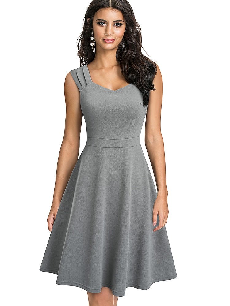 Women's Lightweight Flared Swing Dress