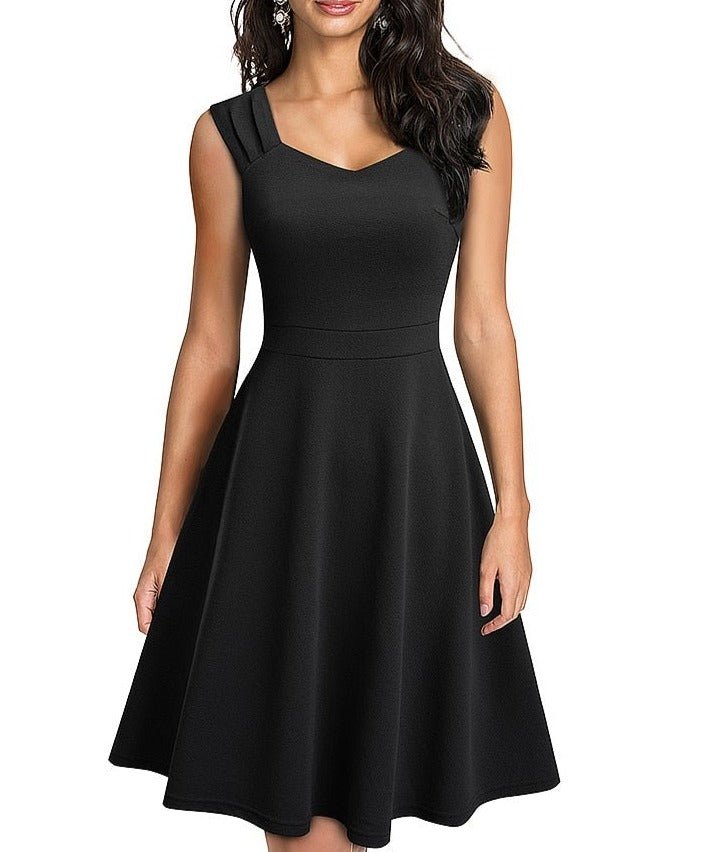 Women's Lightweight Flared Swing Dress